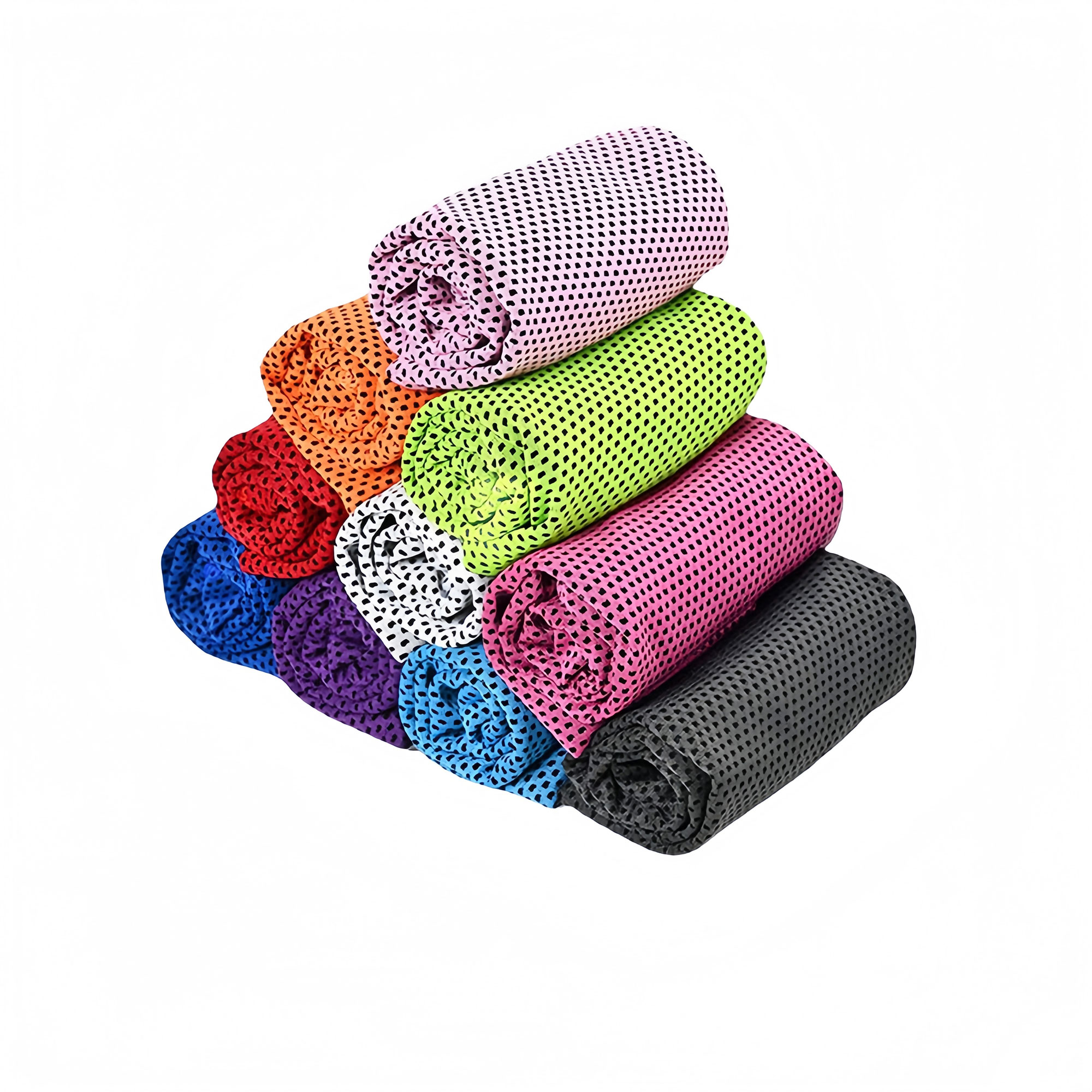 Custom Logo Quick-Dry Cooling Polyester Towel 2