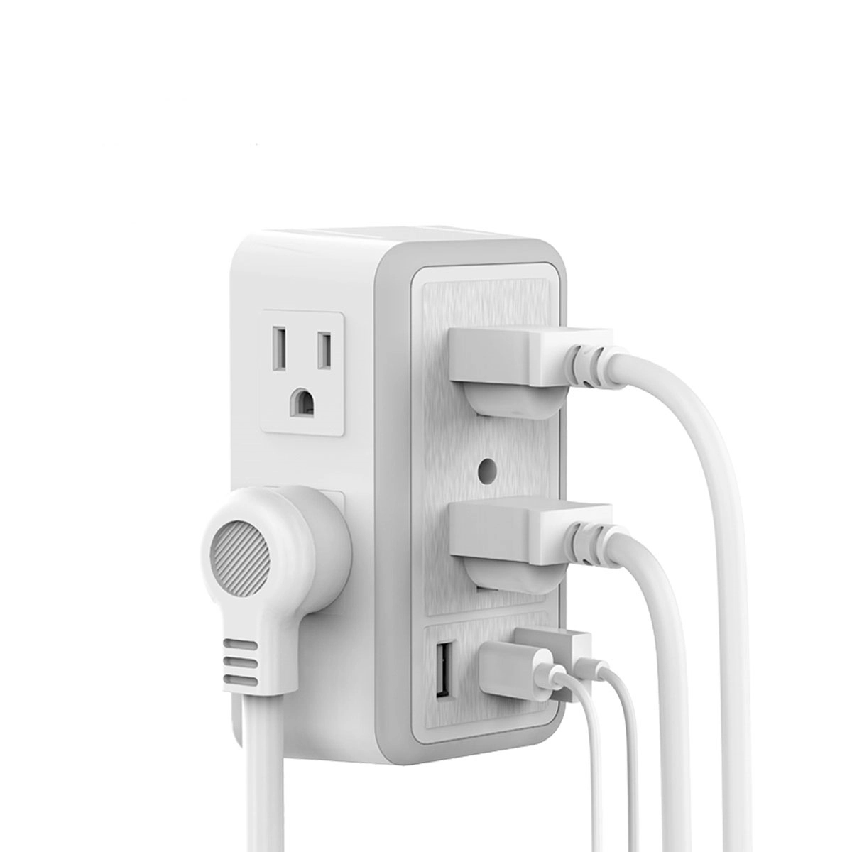 Socket USB Charger Multi Plug Wall Outlet Extender 2