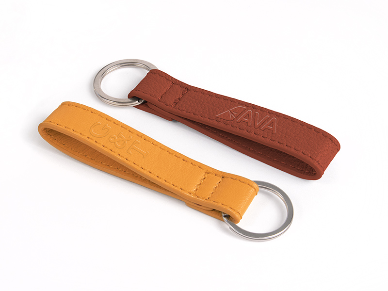 Real Leather Key Ring 2