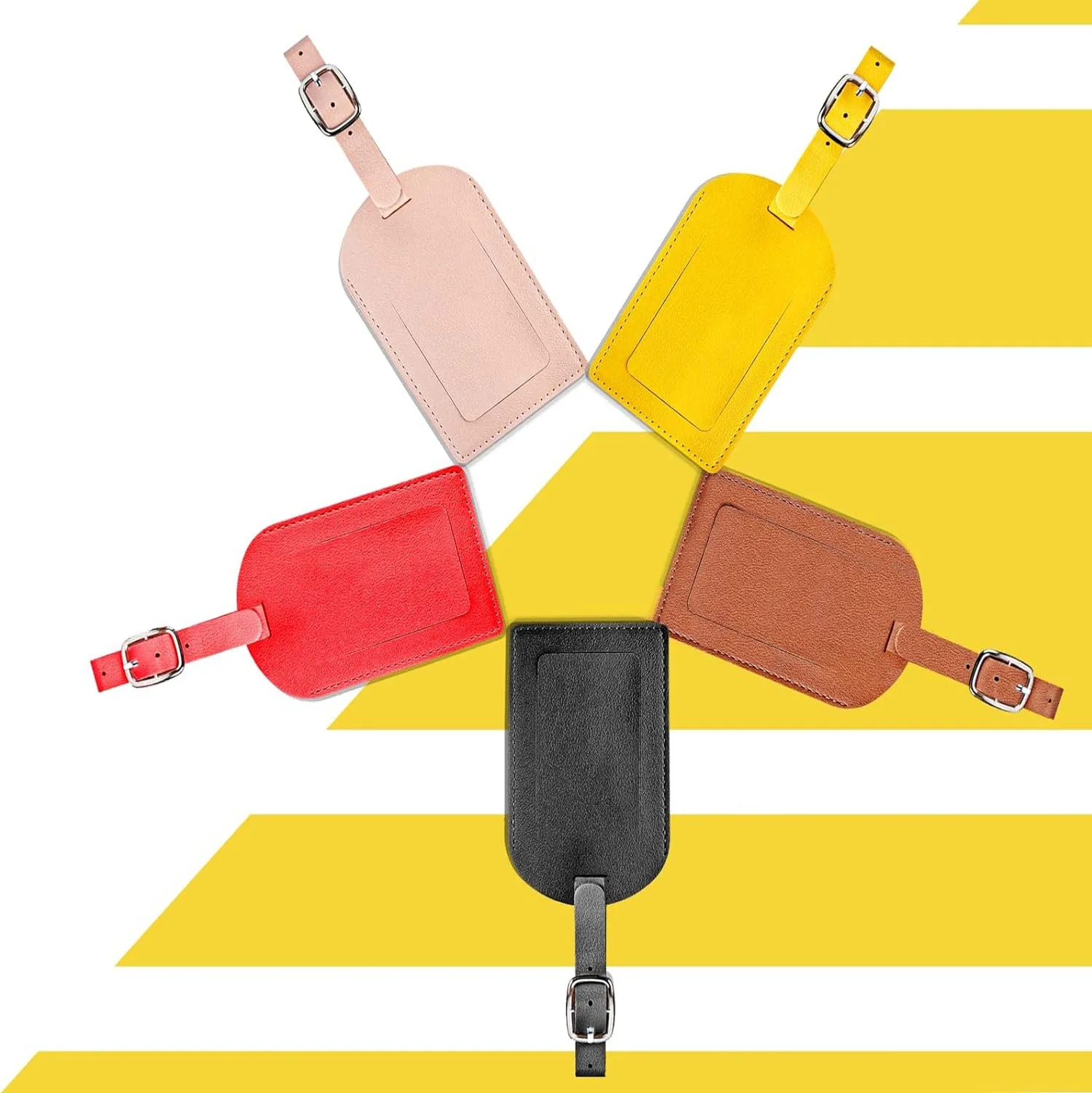 PU Leather Luggage Tag 1