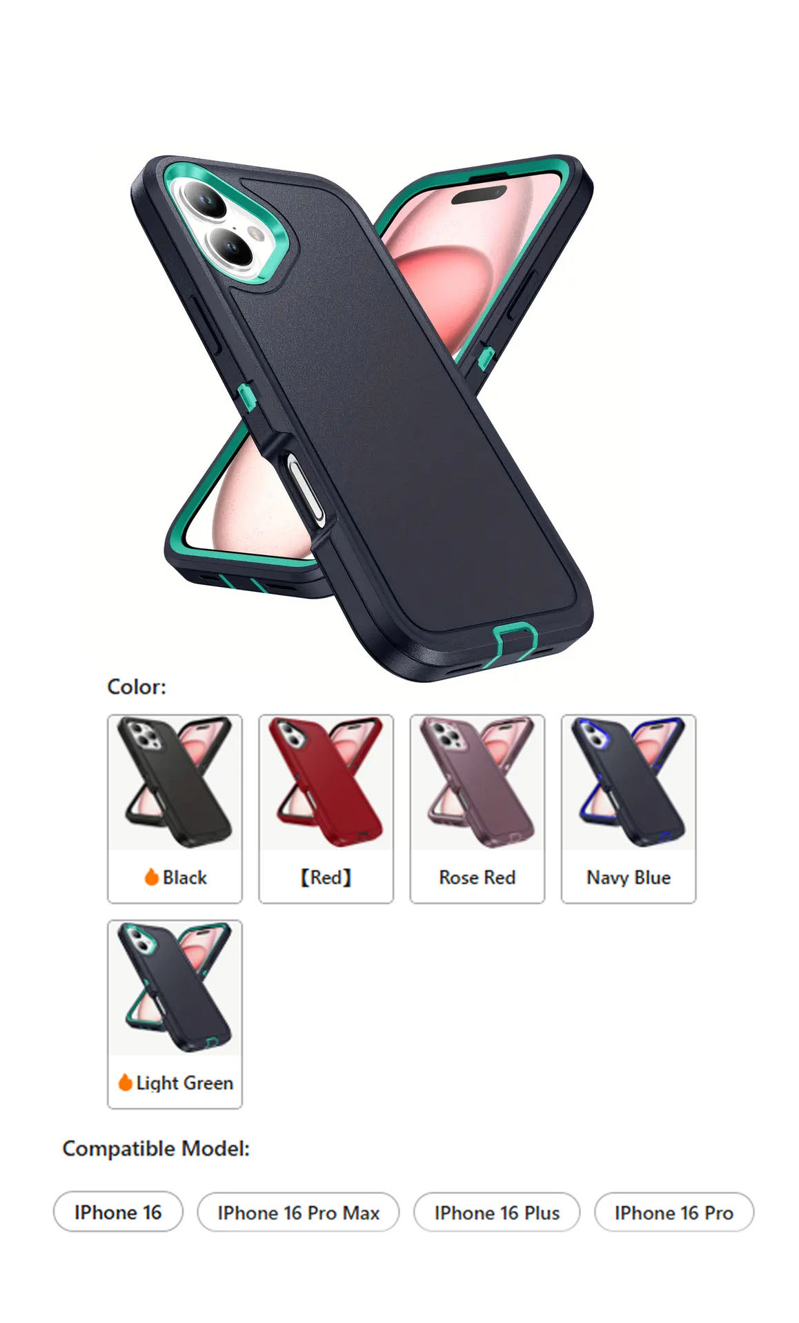 iBank ® iPhone16 Shockproof Case 1