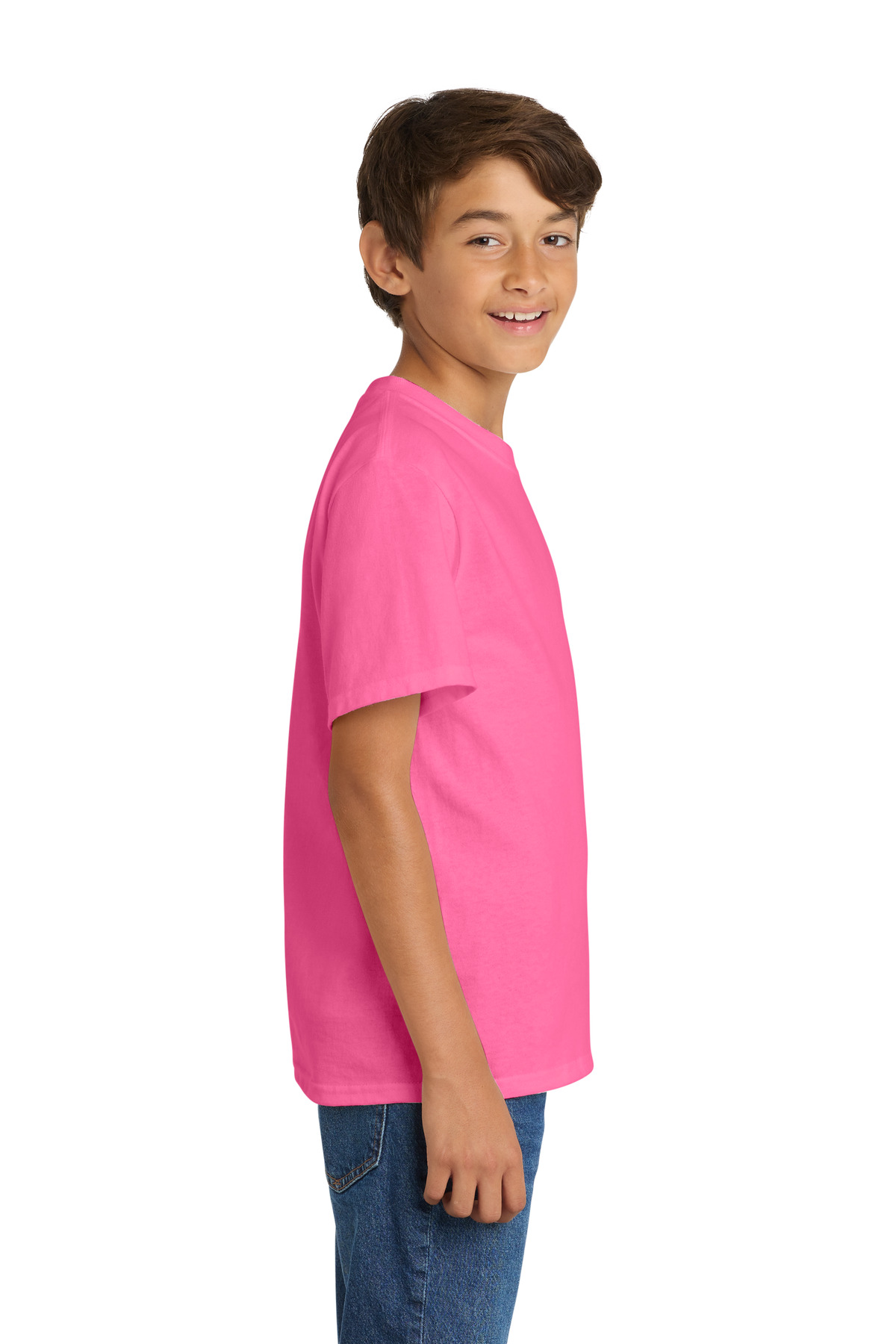 Port & Co Youth Core Cotton Tee. PC54Y 357