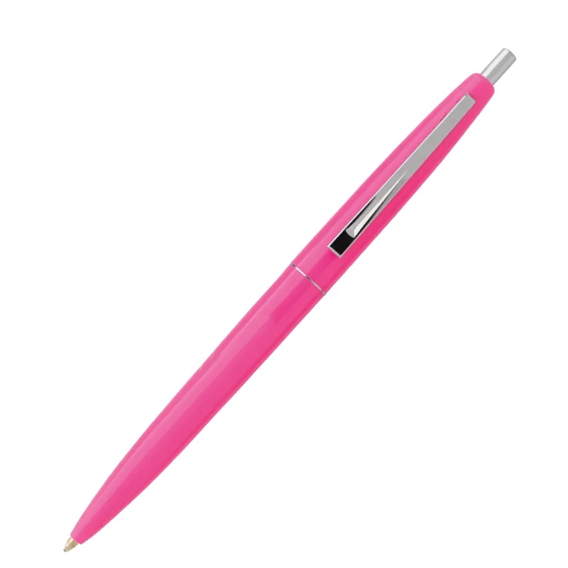 Plastic Click Silver Ballpoint Pens 8