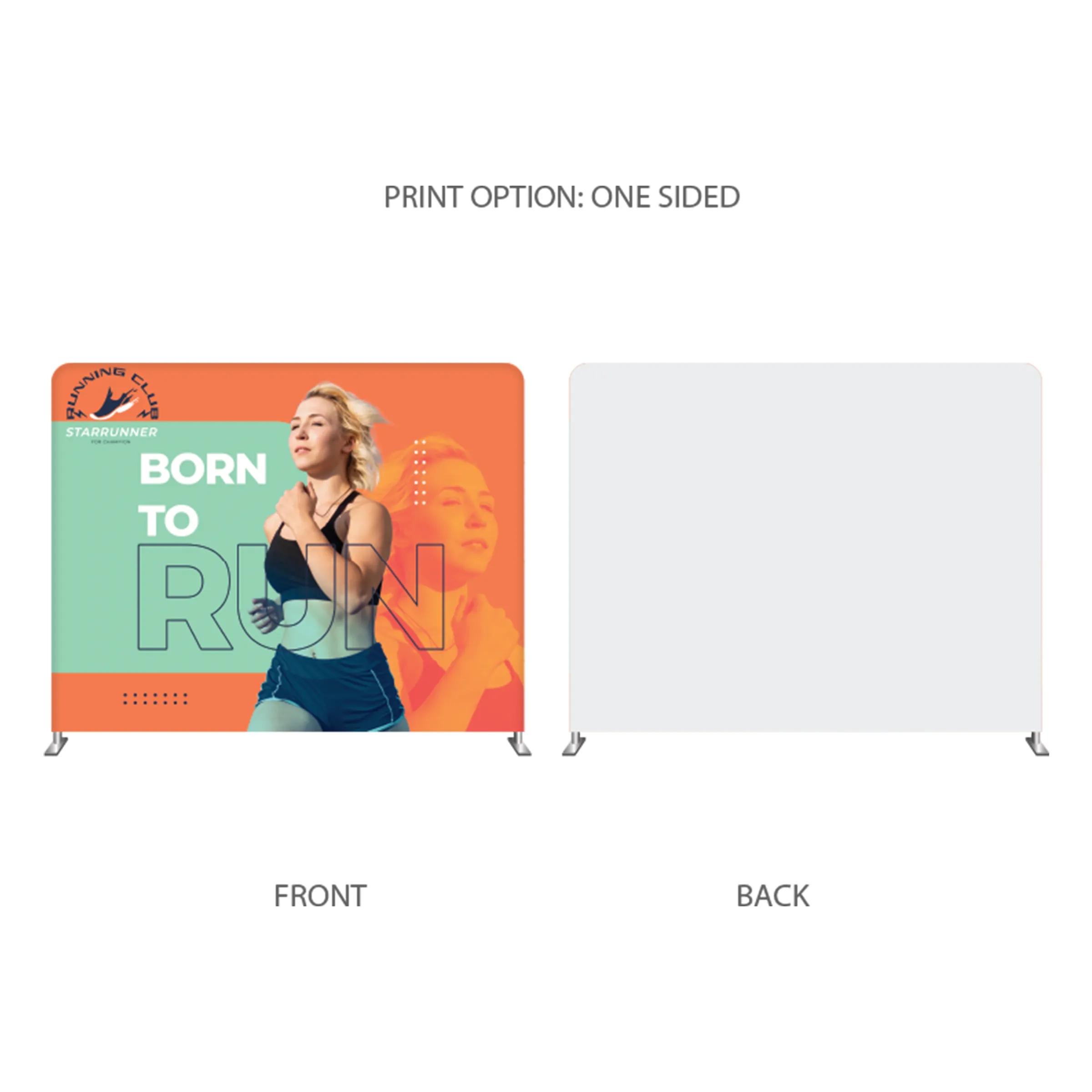 10' STRAIGHT TENSION FABRIC DISPLAY 4