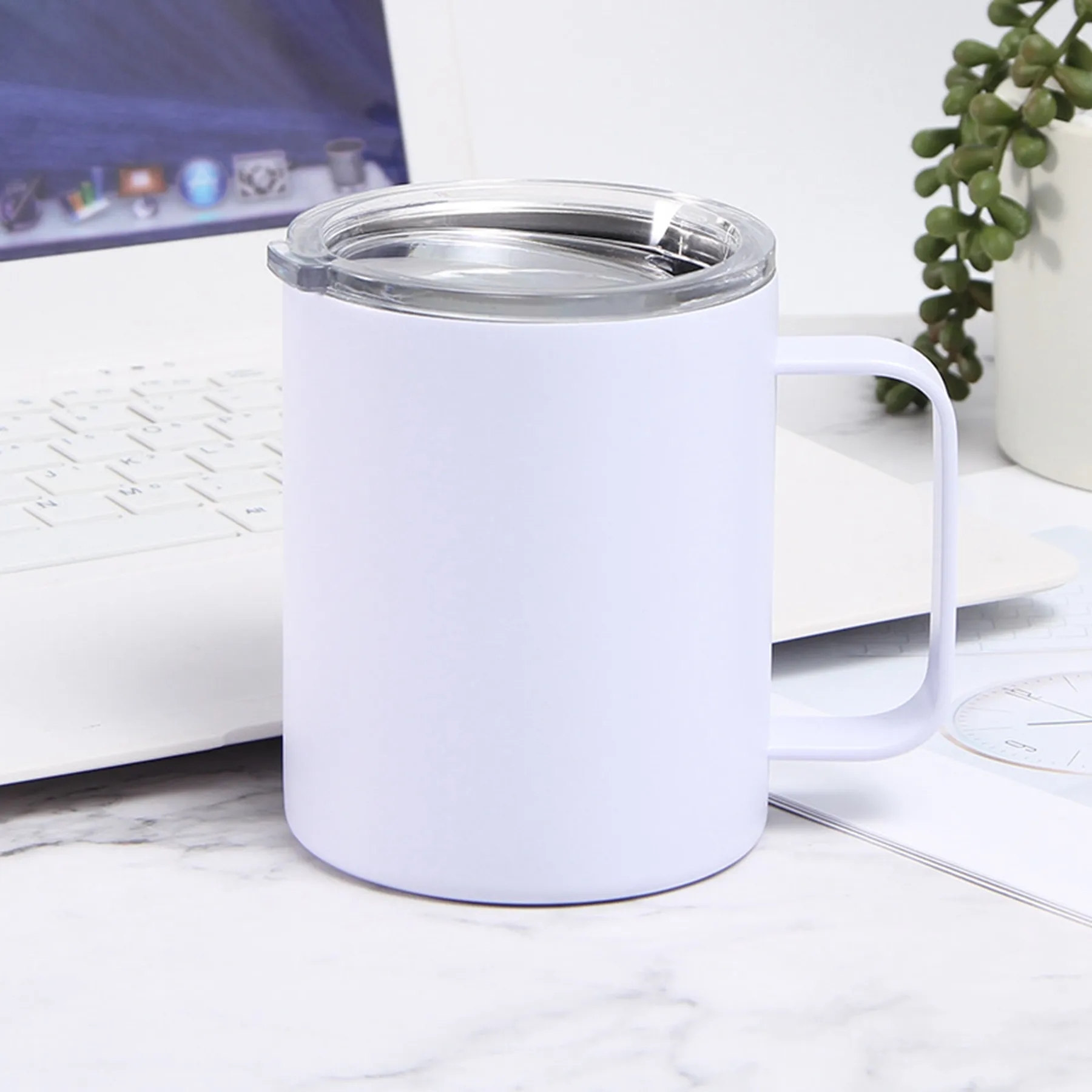 12 Oz. Double Wall Stainless Steel Vacuum Coffee Mug 5