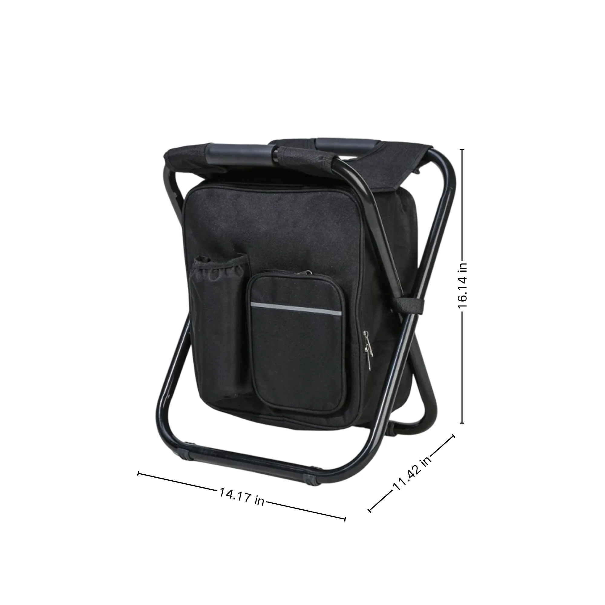 Backpack Folding Chair with Storage Free Shipping 5