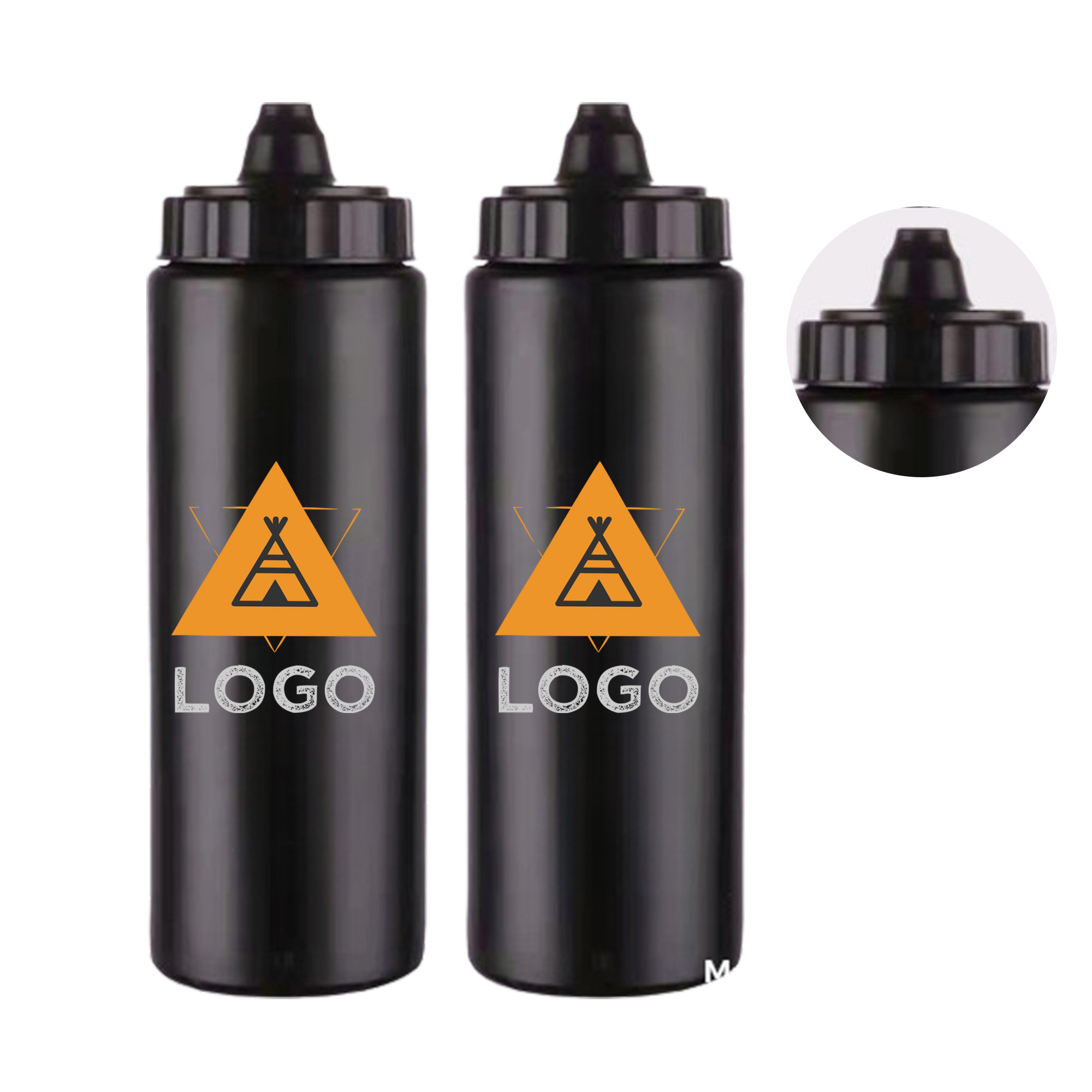 MOQ 50 Customizable Plastic Sports Water Bottle for Cycling 1