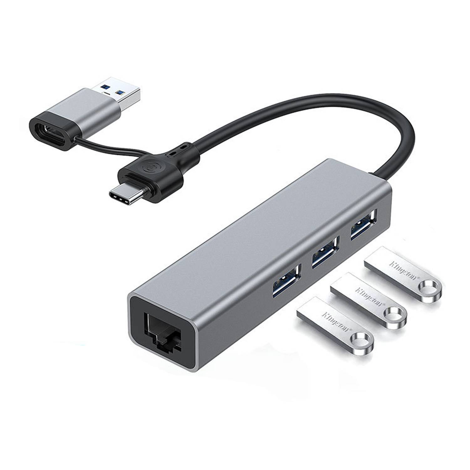 USB Hub With Network Interface 5