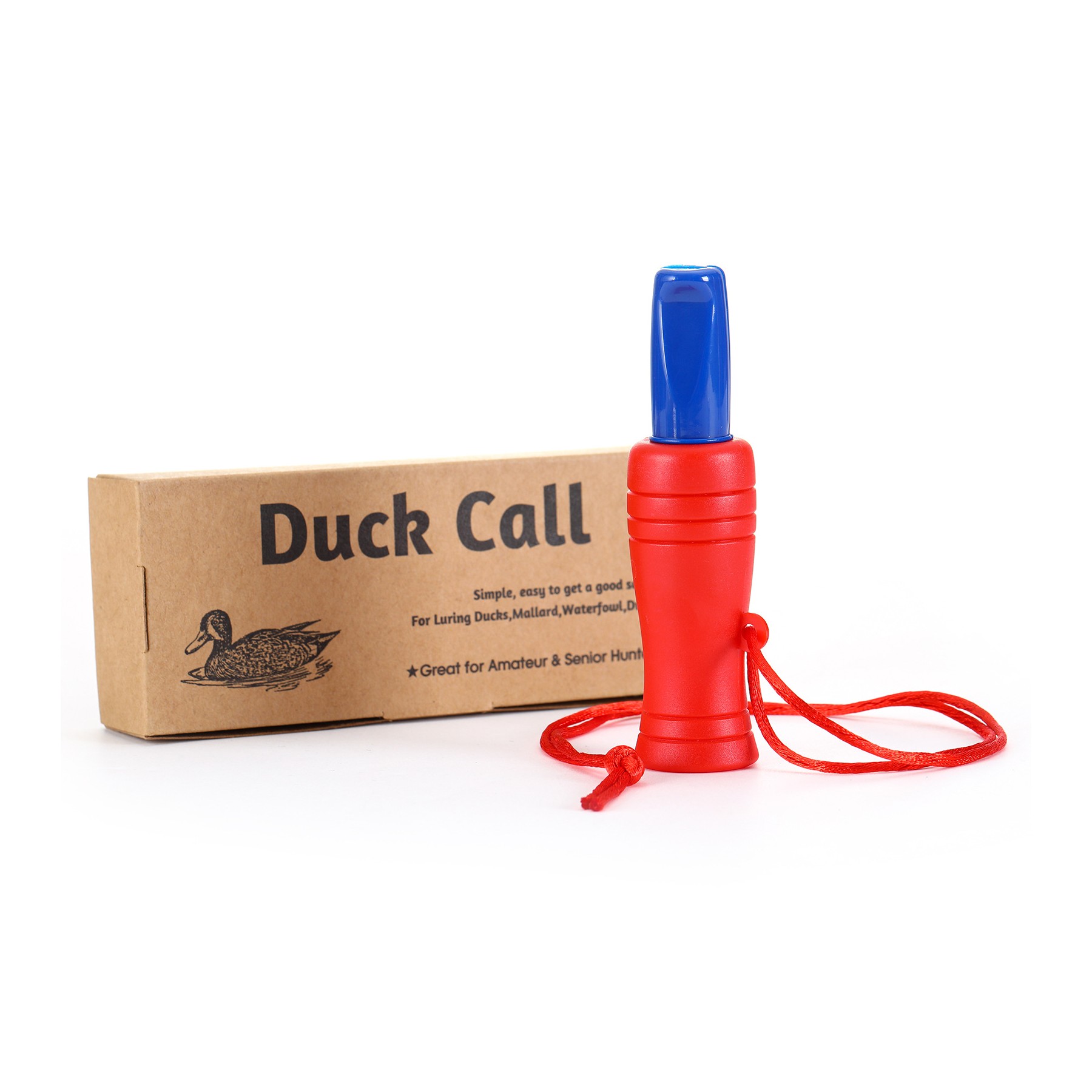 Plastic Duck Call Hunting Whistle 4
