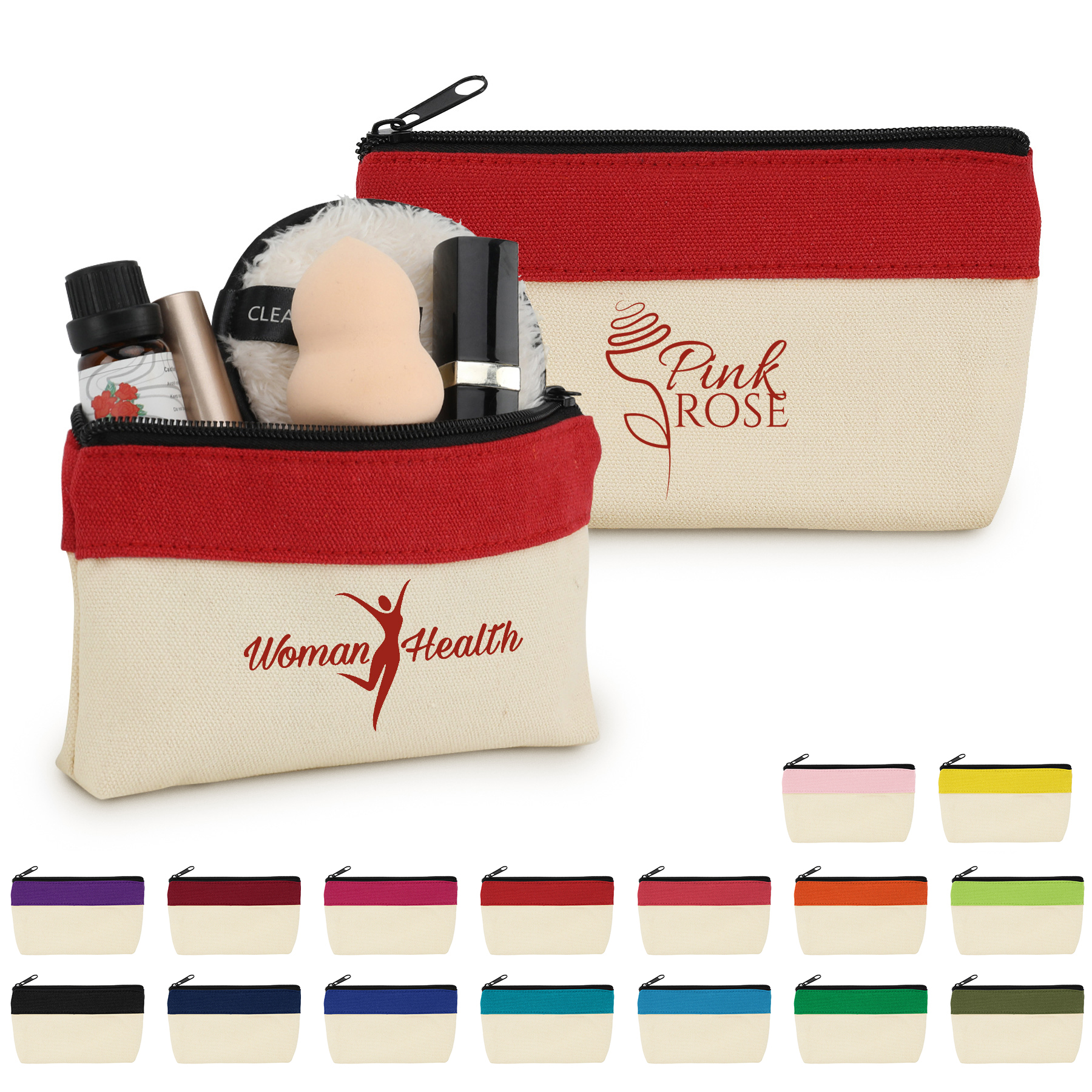 Cotton Canvas Utility Pouch 10