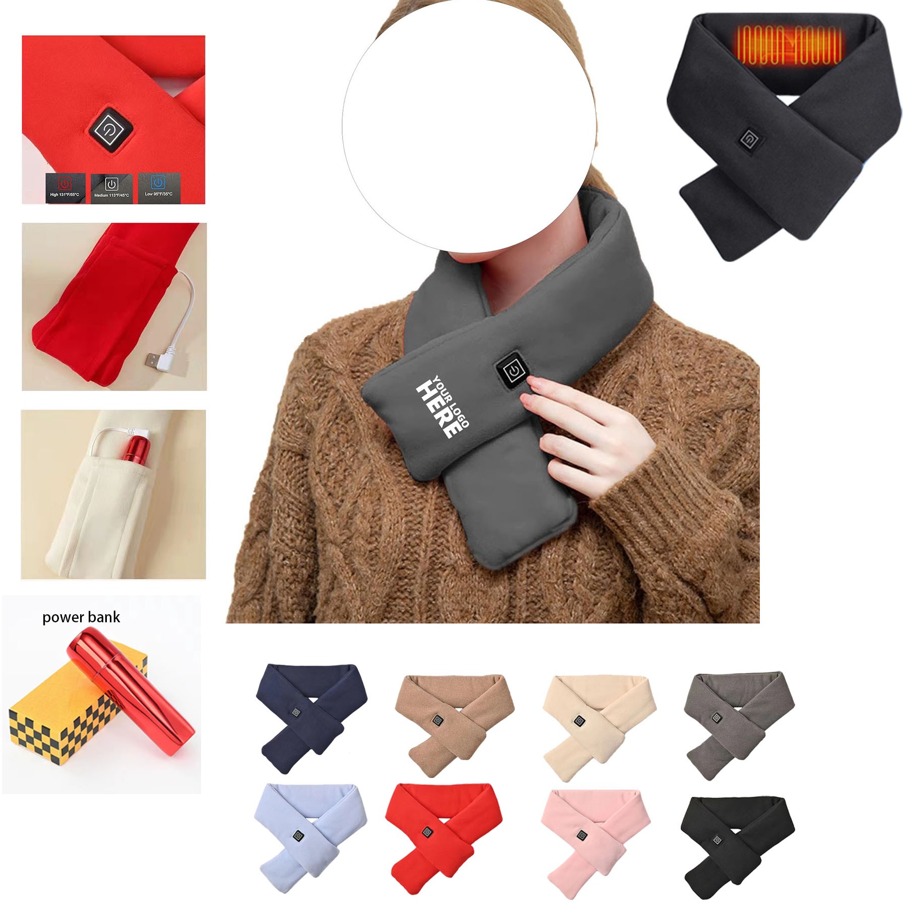 Intelligent Electric Heating Scarf