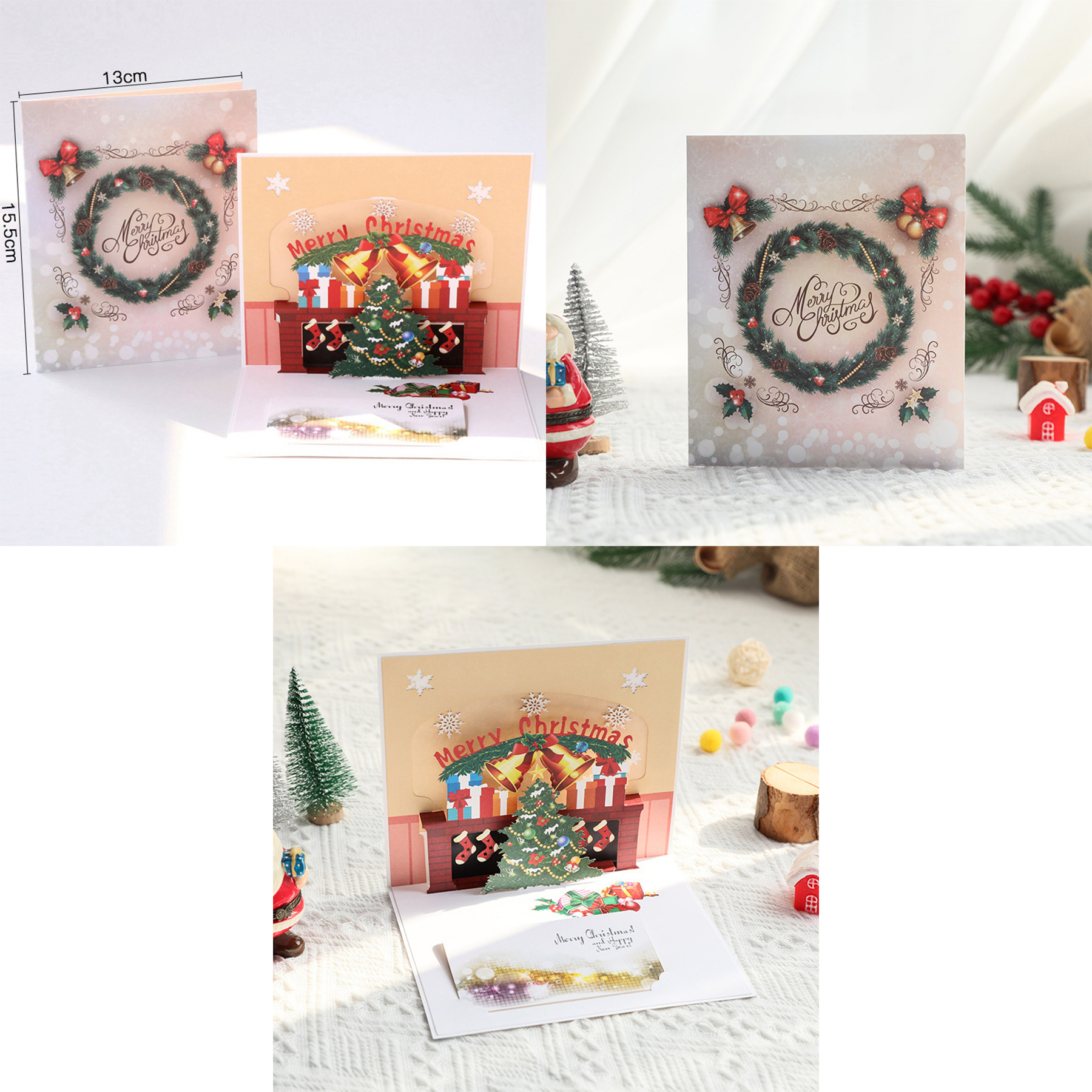 3D Christmas Greeting Card 2
