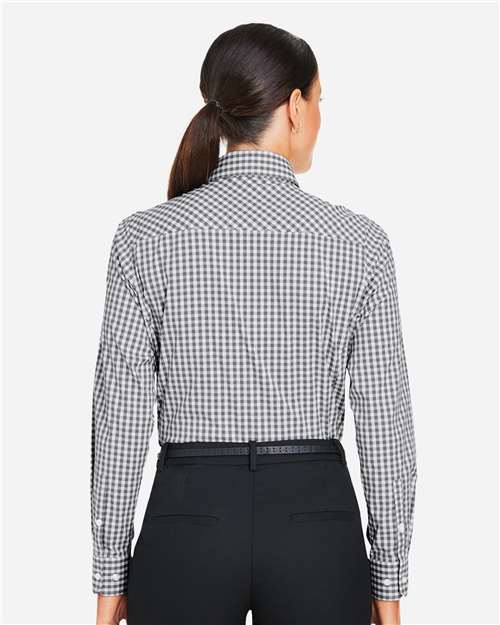 Women's CrownLux Performance® Gingham Dress Shirt - DG536W 17
