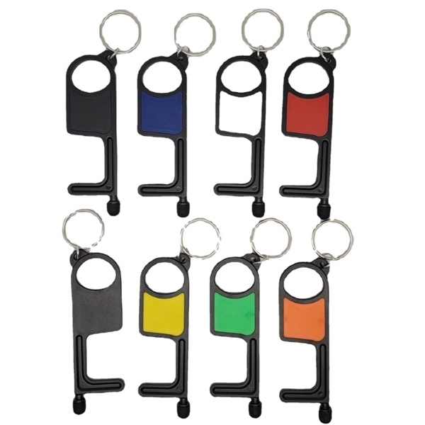 Advertising Value No Touch Tool Keychain 4