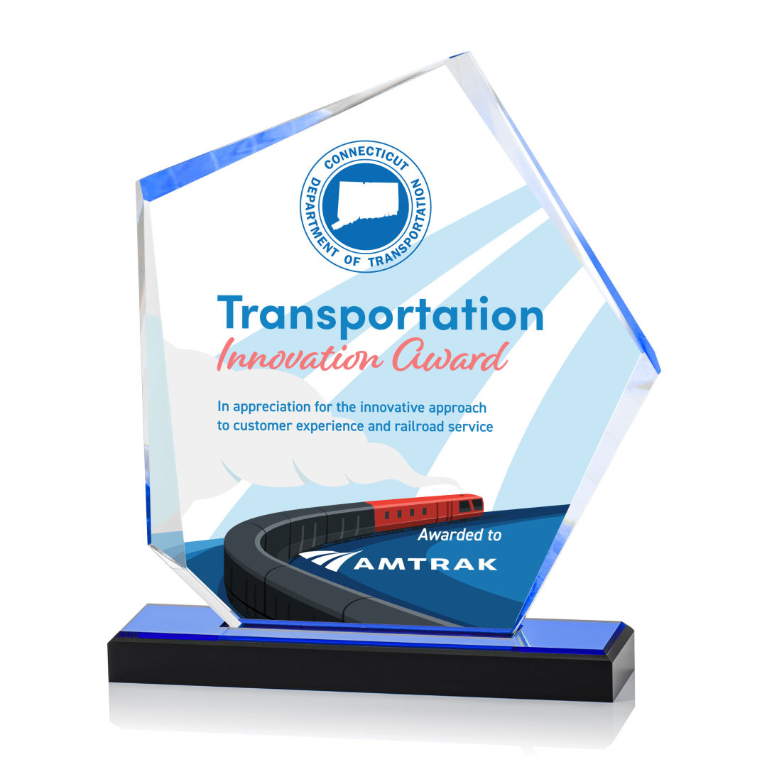 Harrington VividPrint™ Award - Blue 4