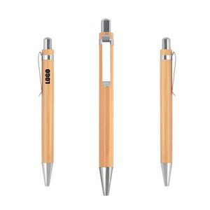 Nature Bamboo Clip Pen 5