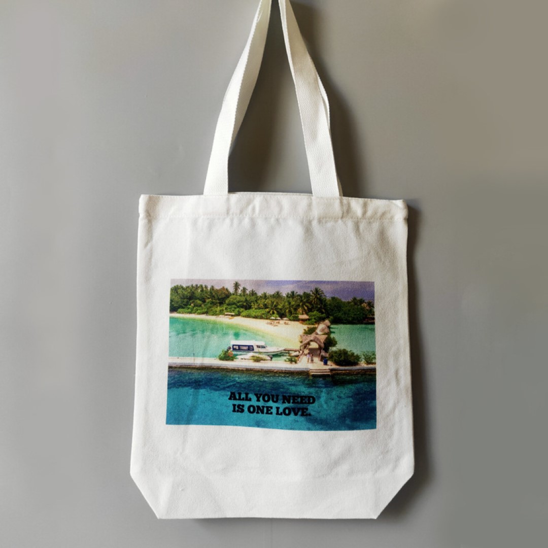 Canvas Tote Bag, custom tote bag with logo imprint 4