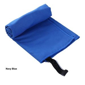 Towel With Silicone Storage Bag 13
