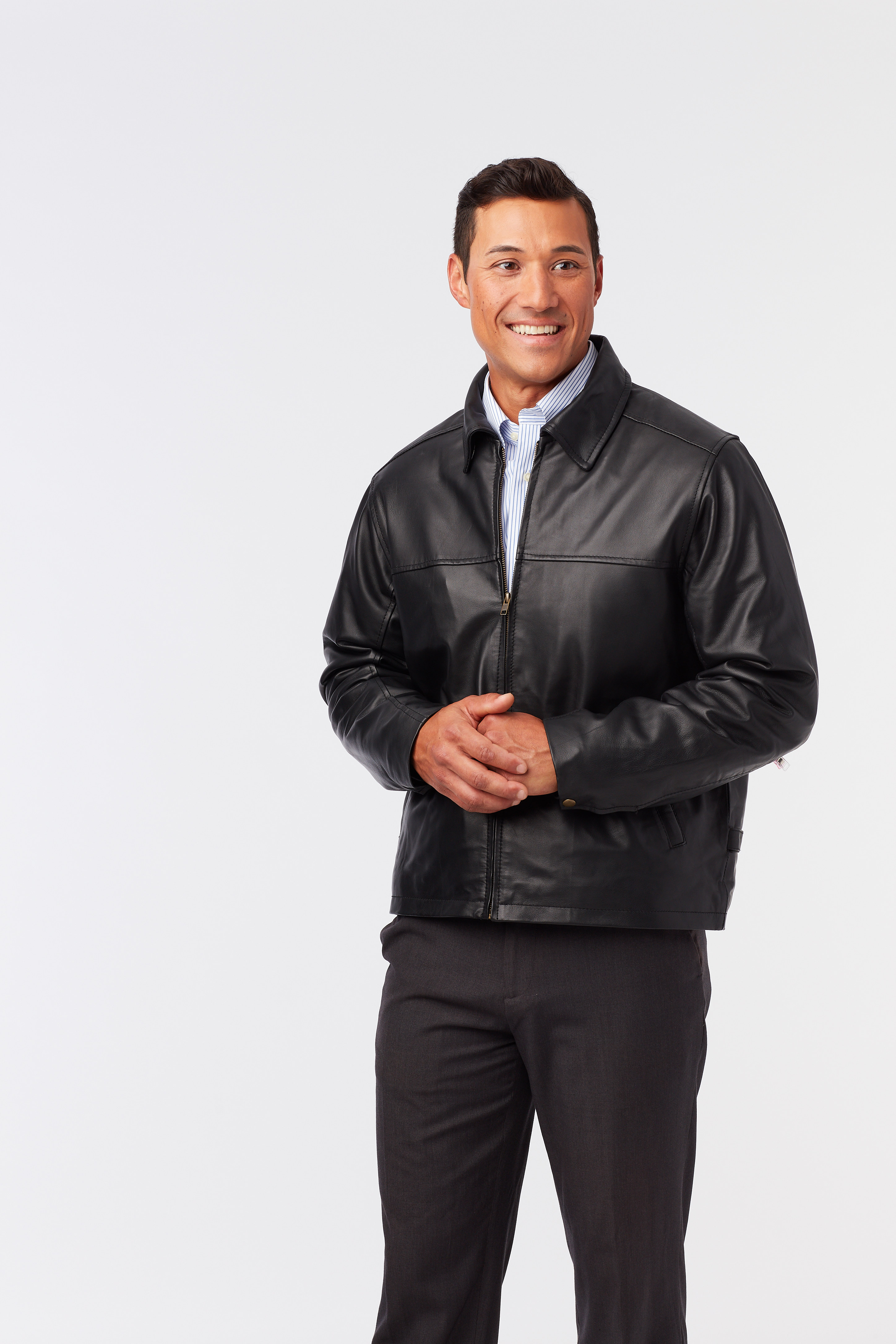 Napa Leather Driving Jacket 2