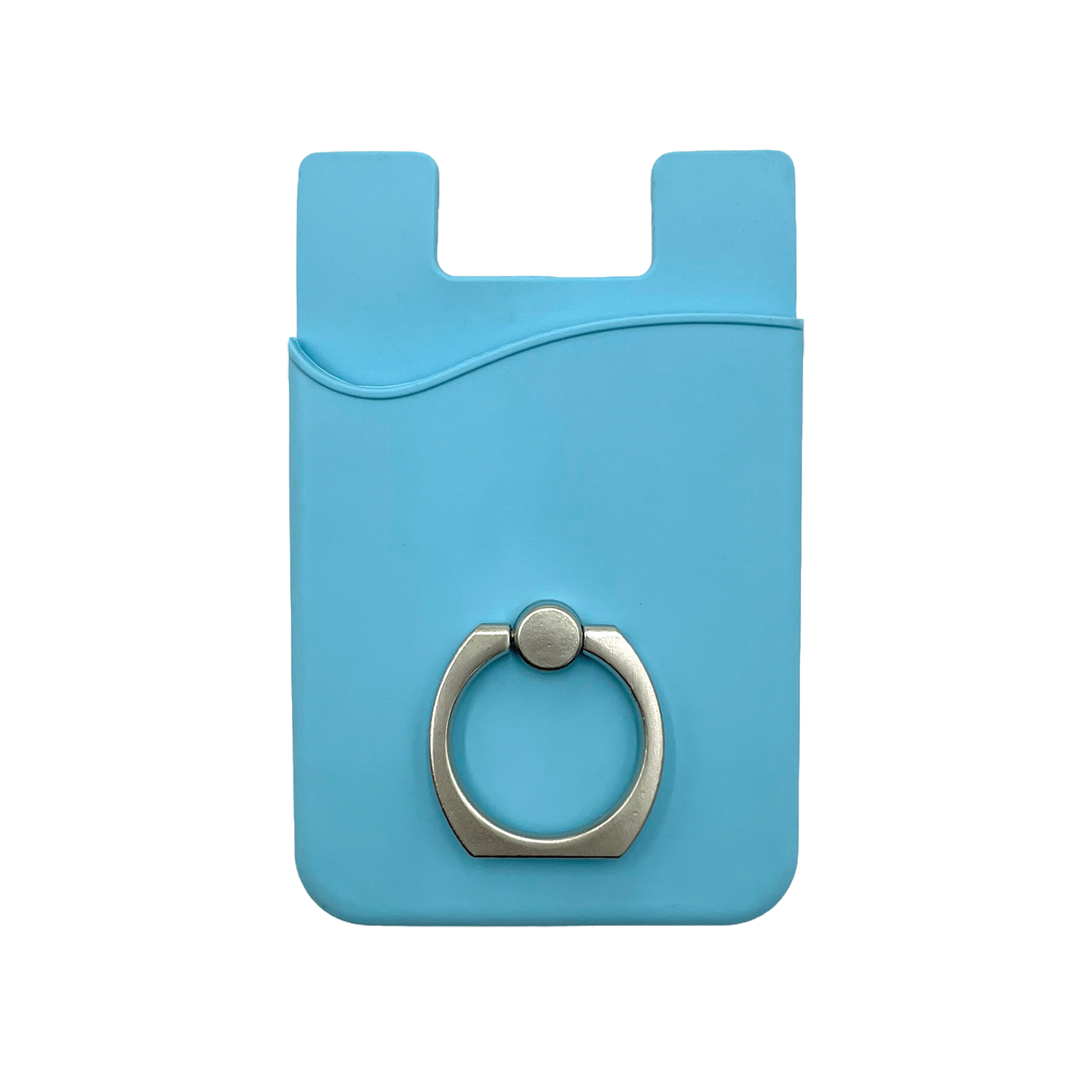 Silicone Card Holder with 360° Rotating Metal Ring 8