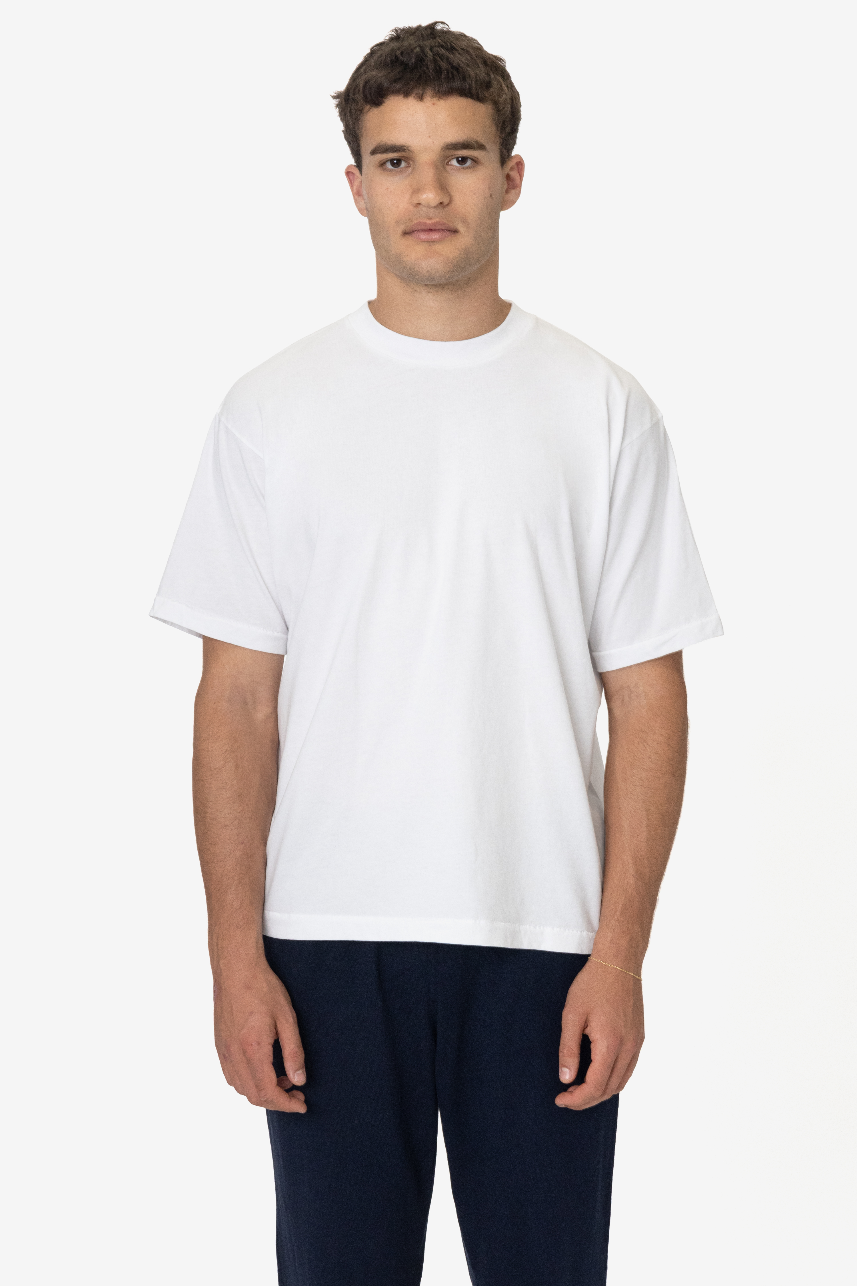 14/1 S/S MOCK NECK T 7.5OZ 5