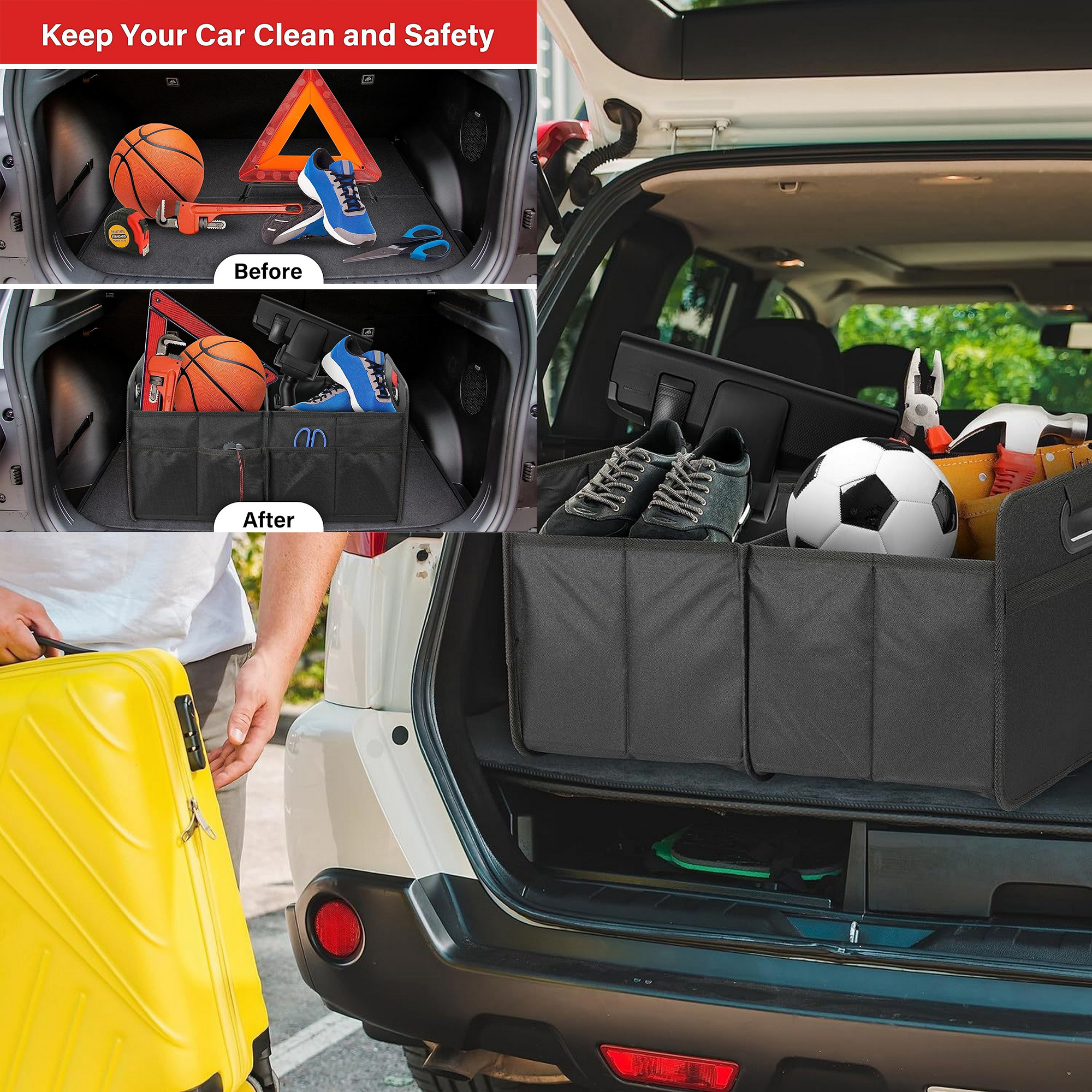 Waterproof Oxford Polyester Car Storage Bag 6