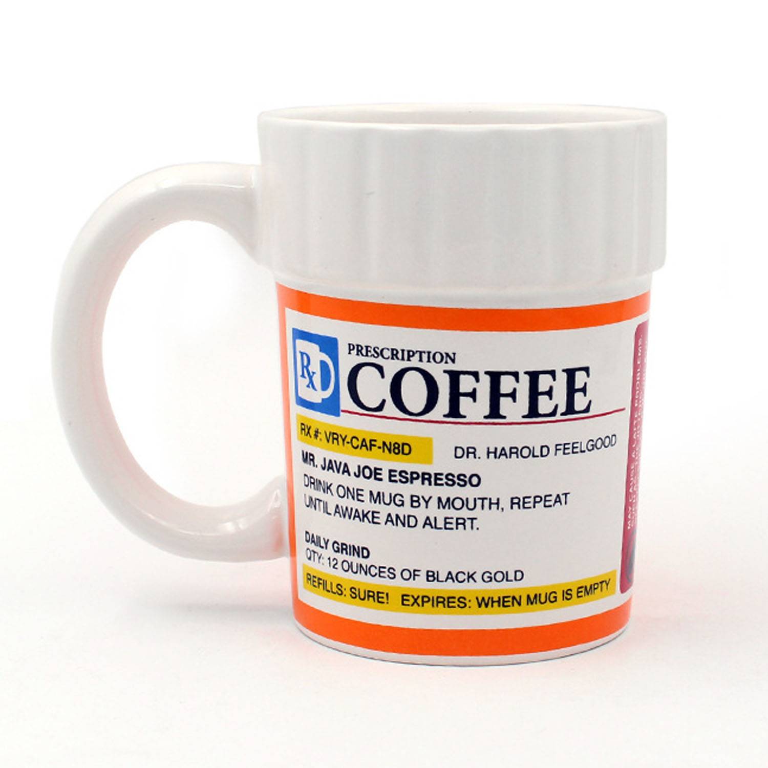 12oz Ceramic Prescription Coffee Mug 4