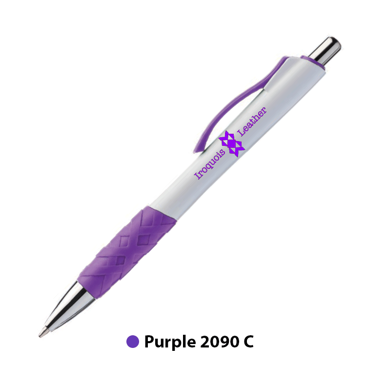 Weave Plastic Pen (1 Color Imprint) 6