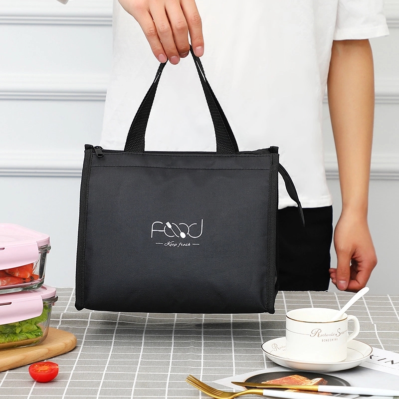 Insulated Lunch Bag Reusable Box For Office Work School 2