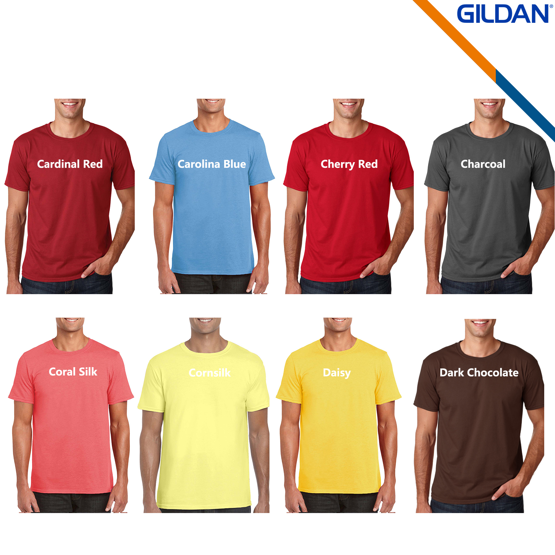 Gildan® 4.5 oz 100% Cotton Preshrunk Tees 3