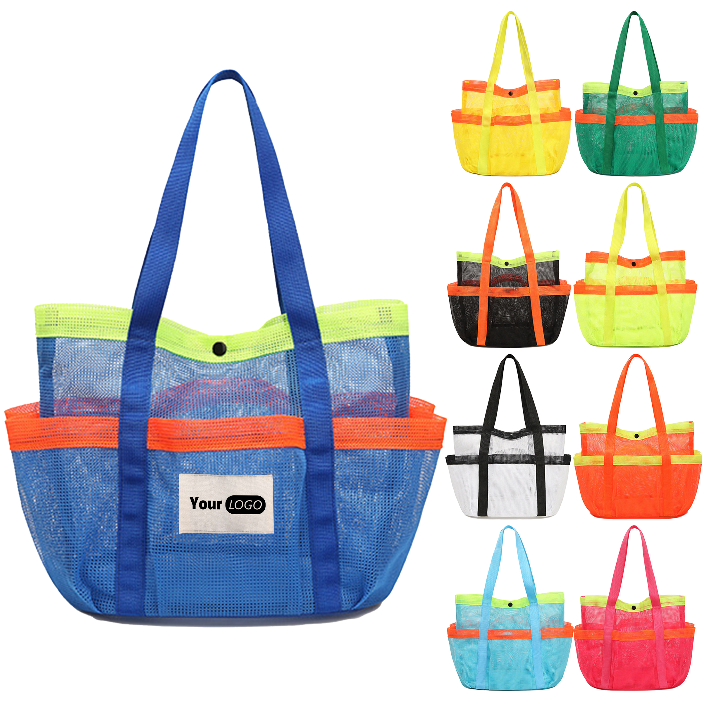 Polyester Multi Pocket Large Tote Bag 9