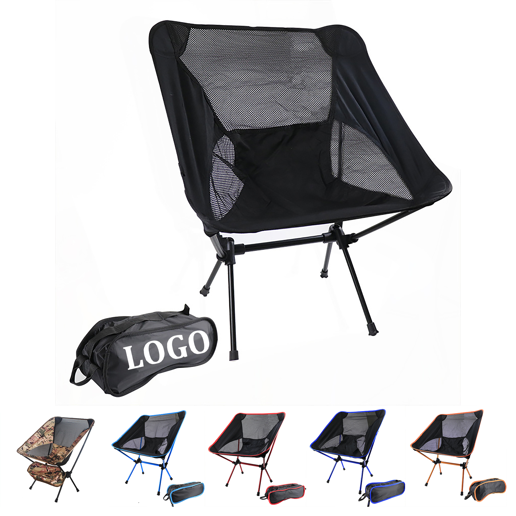 Camping Chair, custom folding chair with logo imprint 2