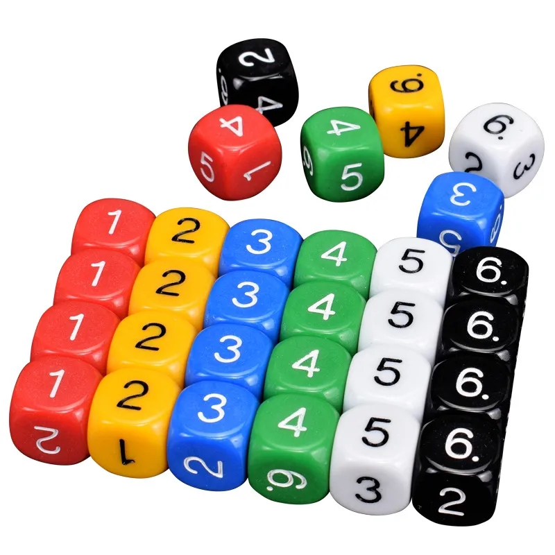Custom Plastic Dice 2