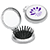 Travel Disk Brush & Mirror 4