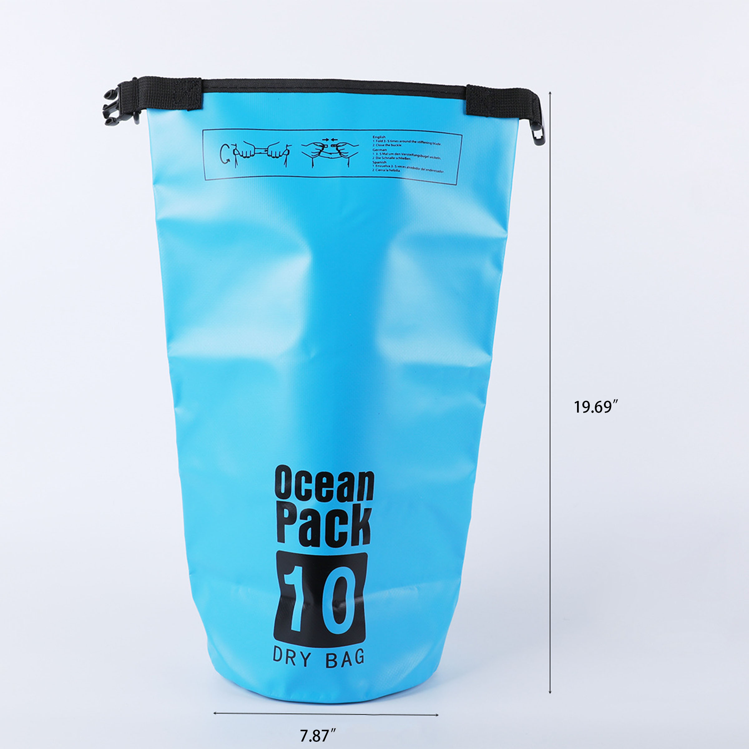 Pvc Portable One Shoulder Drift Waterproof Bag 2