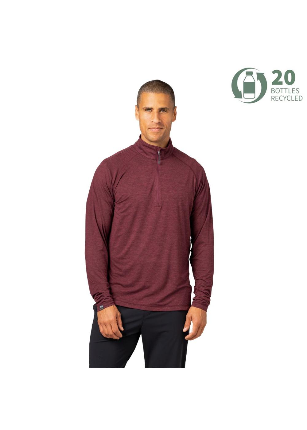 Storm Creek Men's Pacesetter Super Soft Lightweight Quarter Zip 58