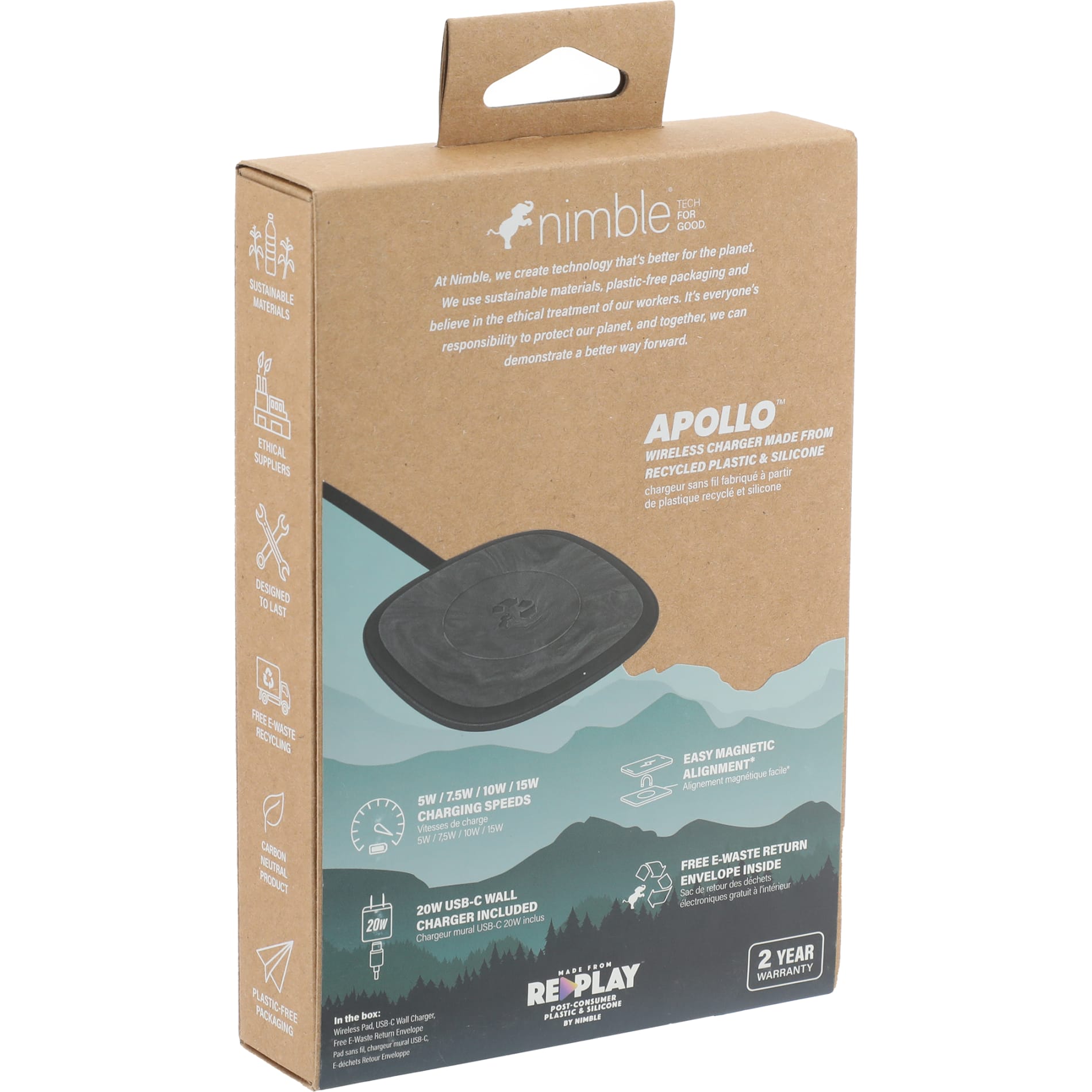 Nimble Apollo 15W Magnetic Wireless Pad 59