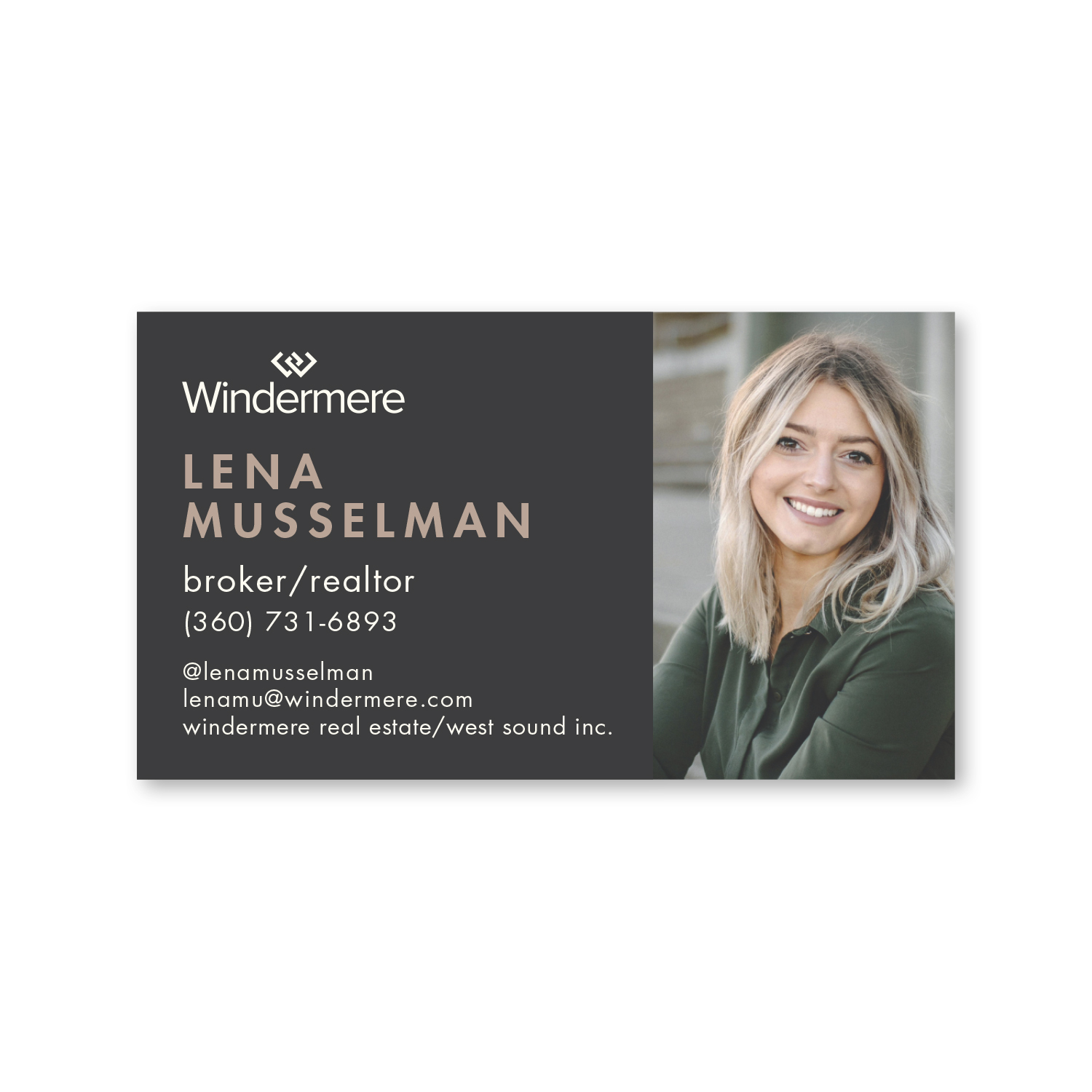 Business Card Magnet