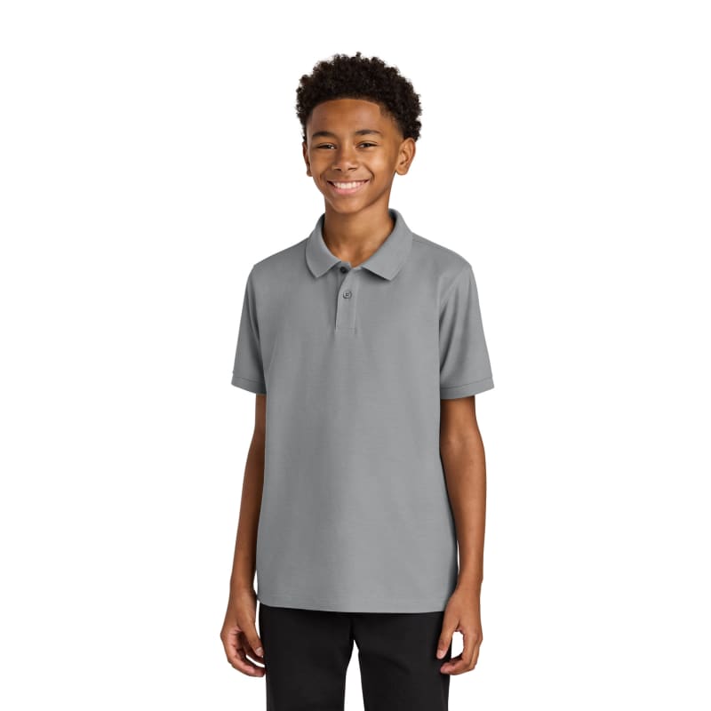 Port Authority Youth Wearever Signature Pique Polo 6