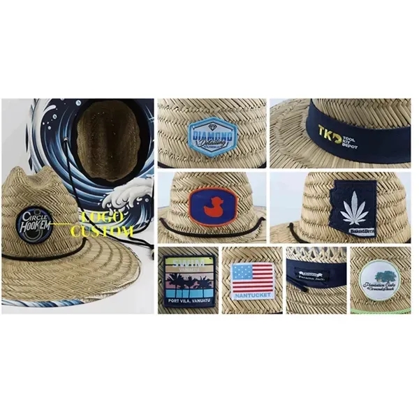Handwoven Coastal Sun Hat - Stylish Beachwear Accessory 5