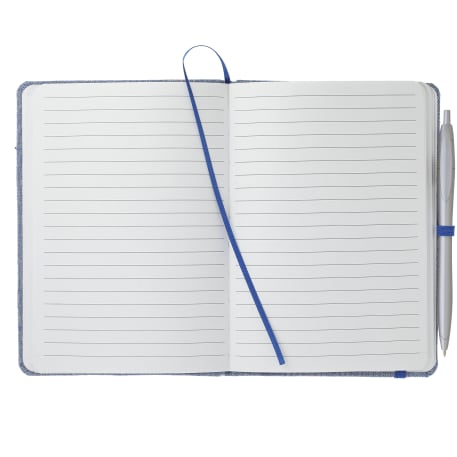 FSC® Mix 5" x 7" Recycled Cotton Bound Notebook 25