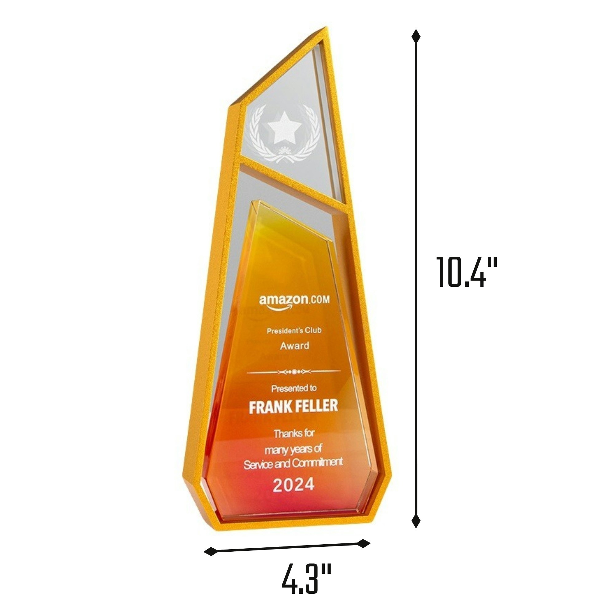Colorful Creative Crystal Award Trophy 7