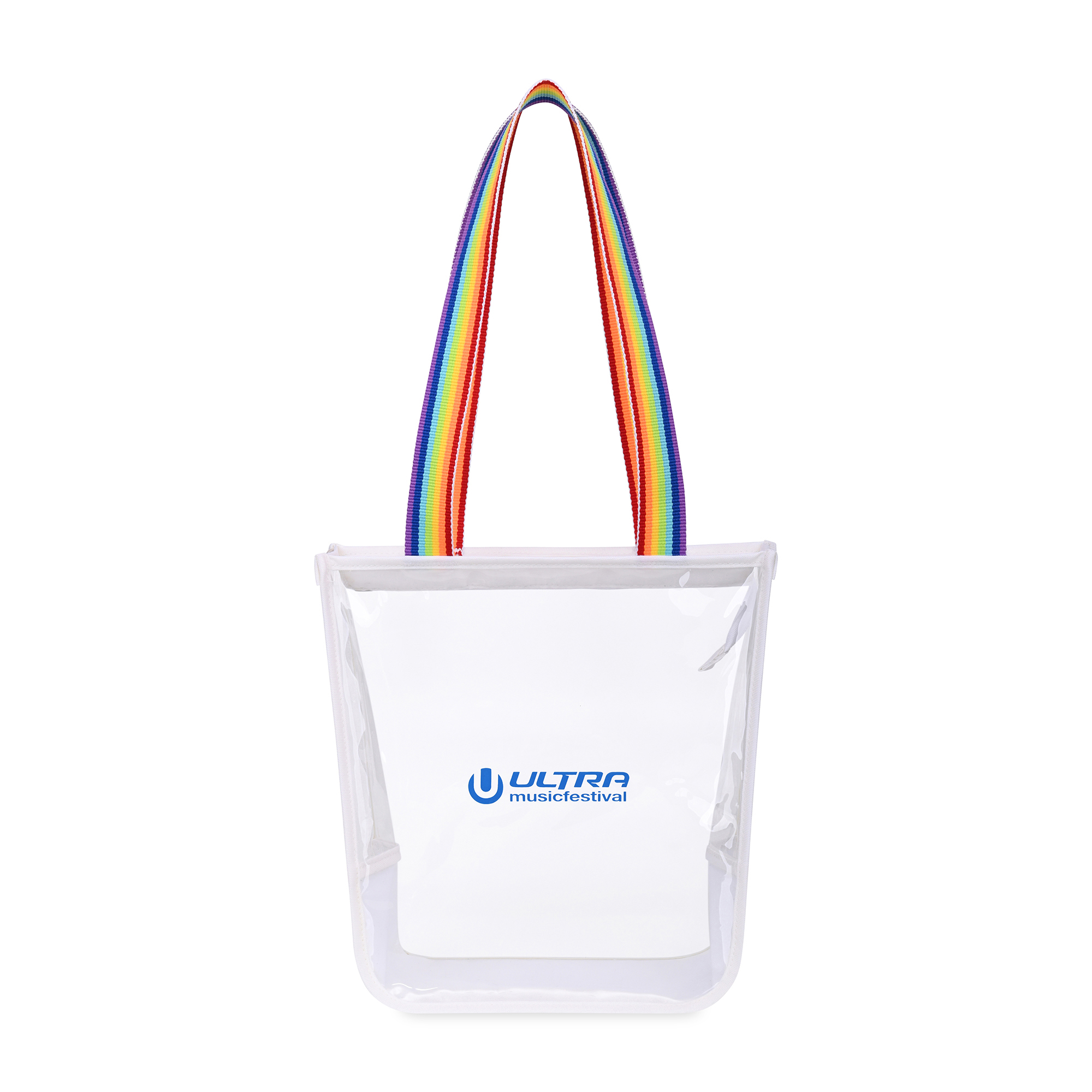 Sigma Clear Zippered Tote 25