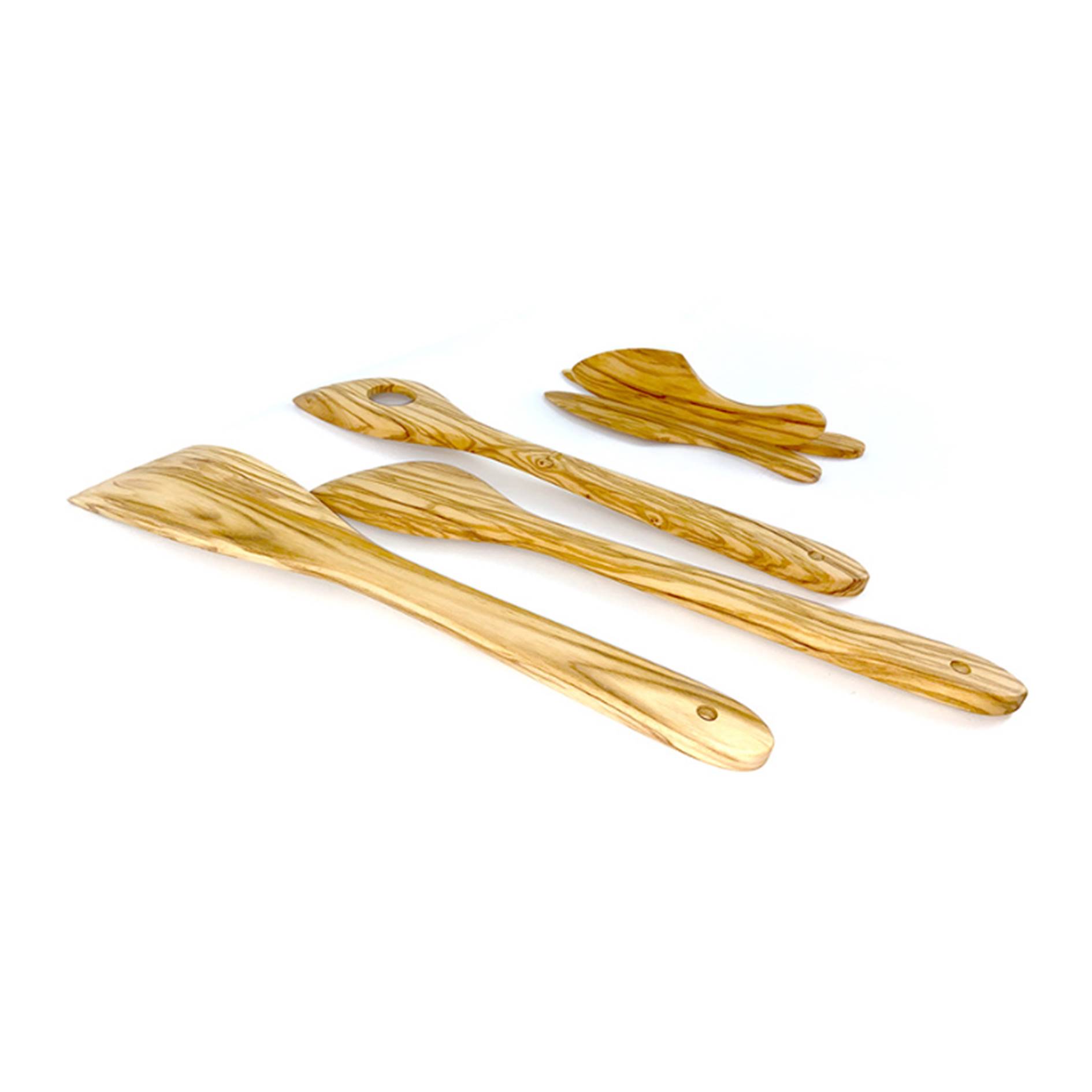 Kitchen Utensil Wooden Spatula Set 4