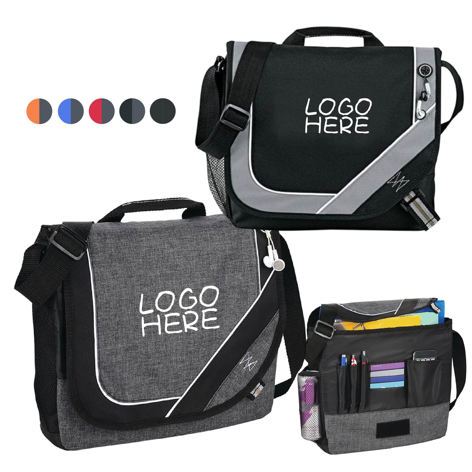 Deluxe Executive Messenger Bag 1