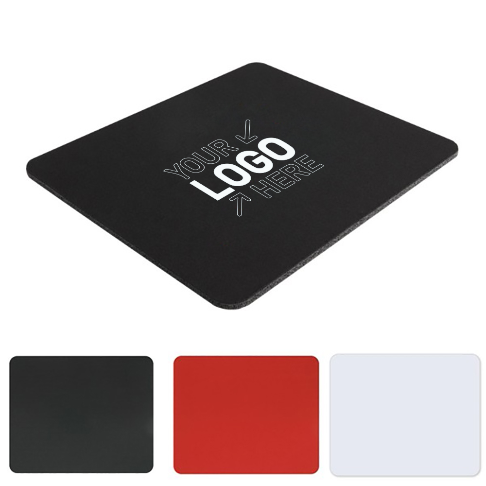 Soft Rubber And Jersey Mouse Pad