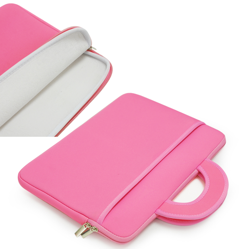 Full Sublimation Laptop Sleeve with Zip Closure, Front 4