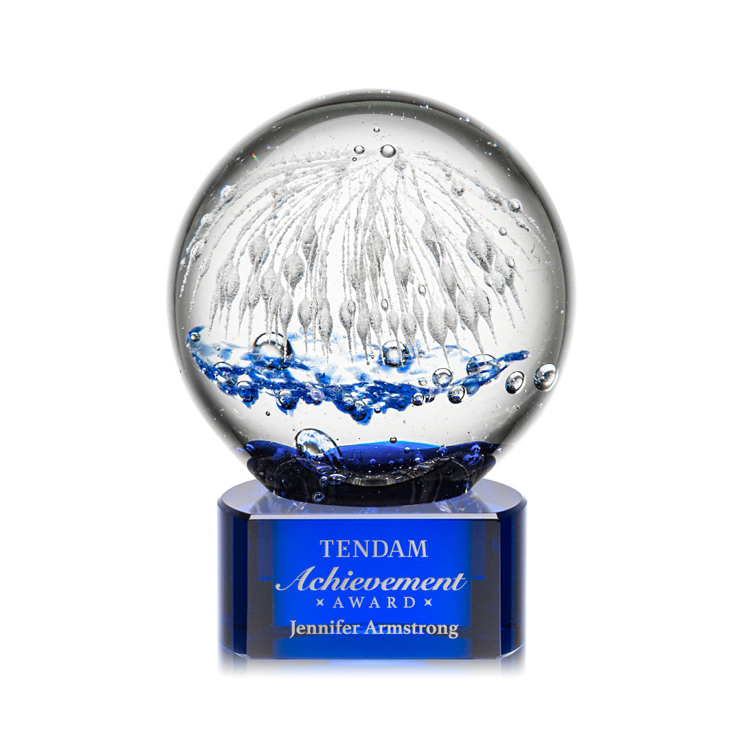 Starburst Award on Paragon Base - Blue 3