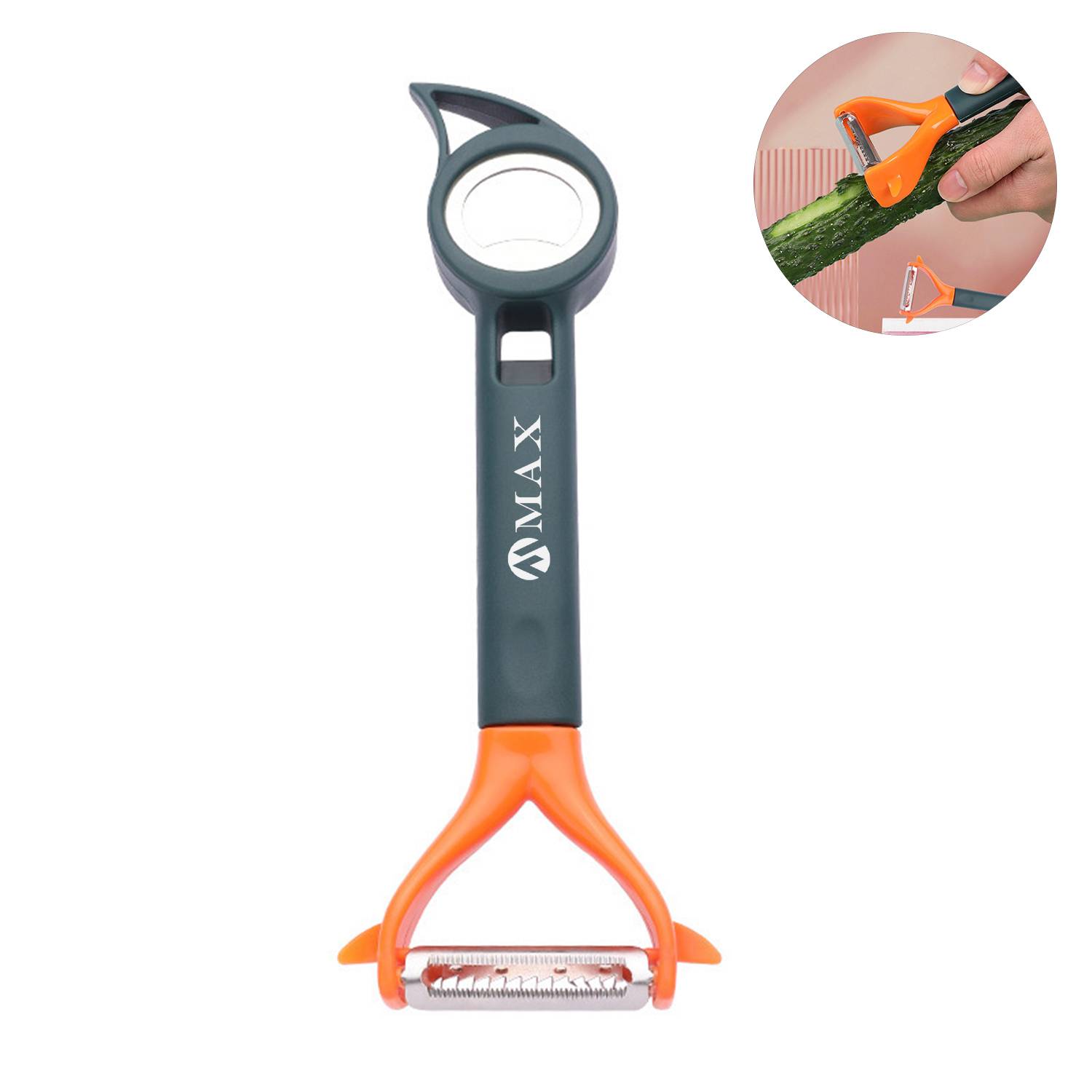 Kitchen Multifunctional Stainless Steel Peeler 2