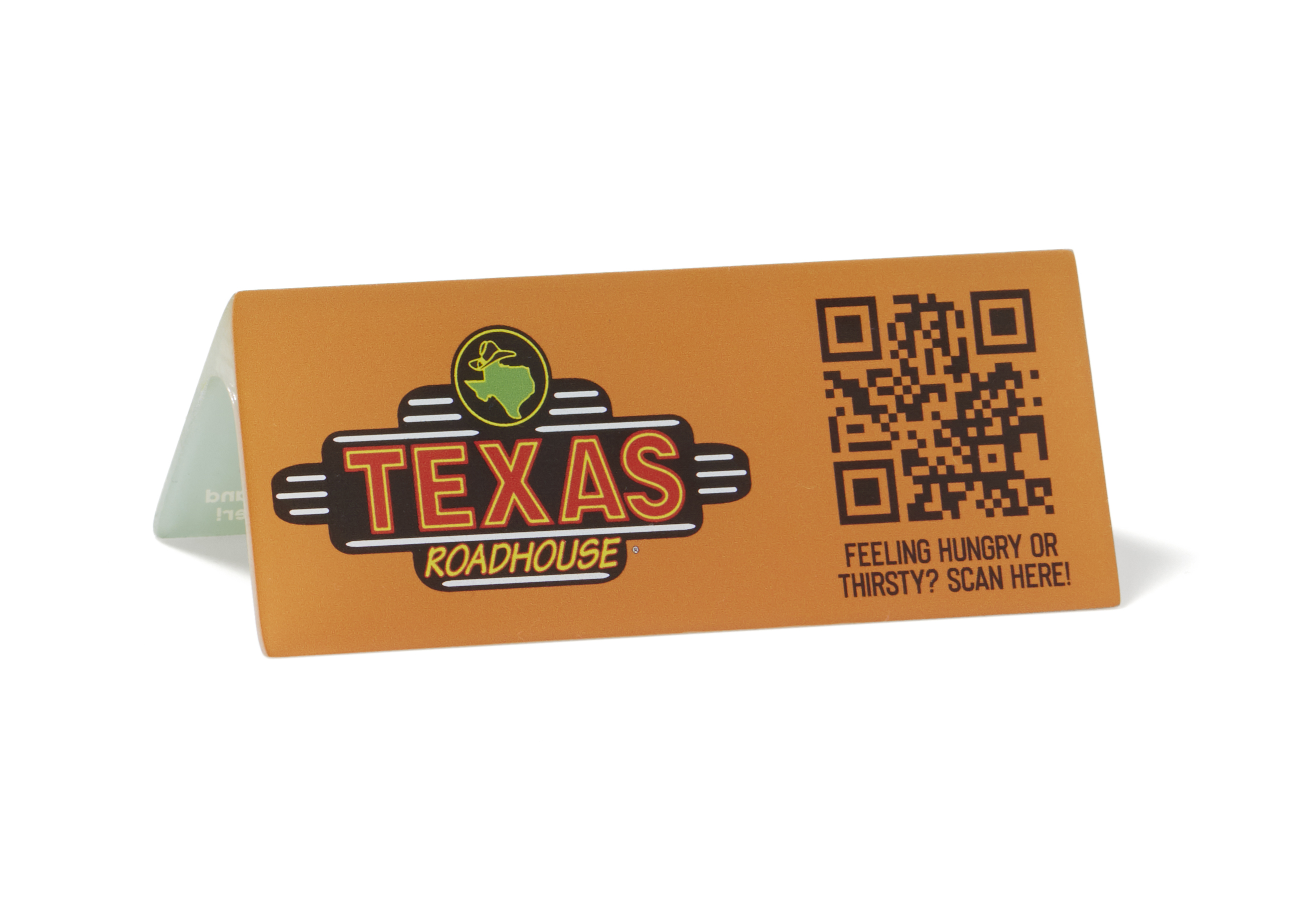 Menu/Info Scanner Table Tent Talker 4